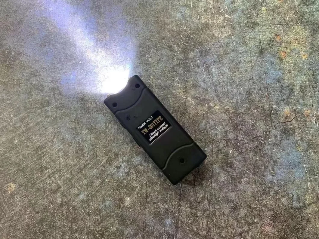 801 Type Powerful Wholesale Electric Shocking Self Defense Device Personal LED Flashlight Stun Gun