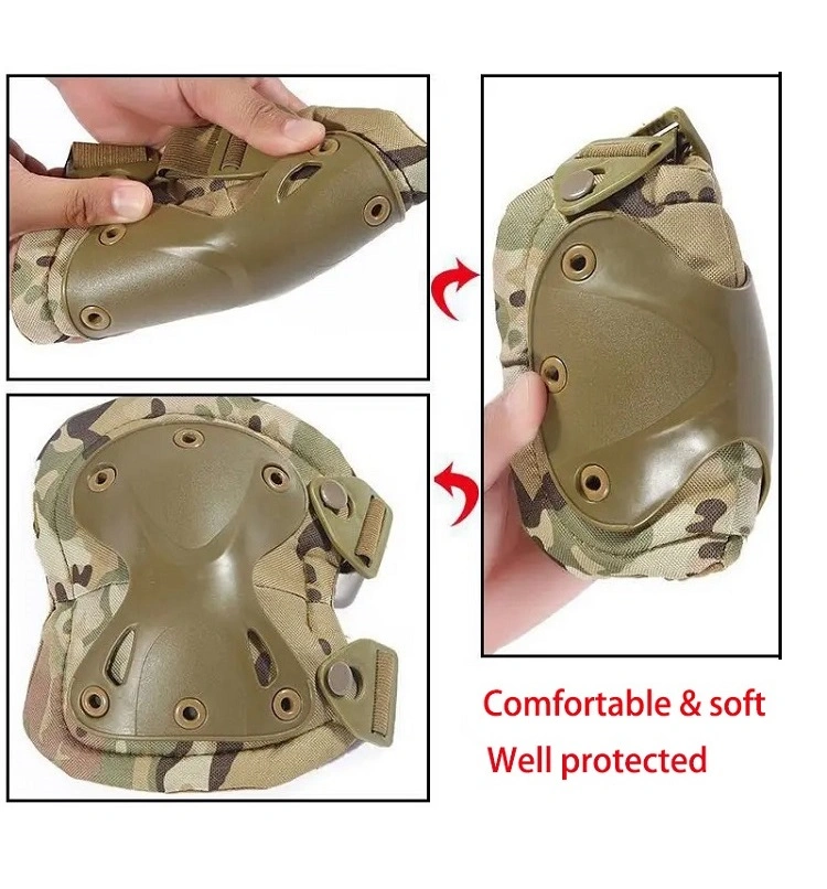 Fashion High Quality Polyester Tactical Outdoor Hiking Sports Use Knee&Elbow Pads