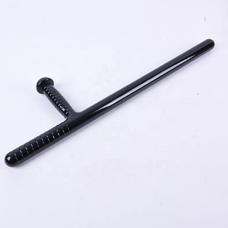 High Quality Wholesale Police Defense Anti Riot T Type Plastic Baton