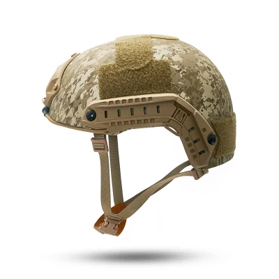 Военный быстрый пуленепробиваемый шлем UHMWPE Nij Iiia баллистический шлем камуфляж
